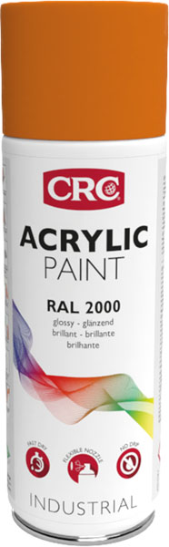 Farblack Gelborange Acrylic Paint 2000, 400 ml